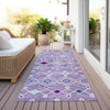 Piper Looms Chantille Southwest ACN938 Lavender Machine Washable Area Rug Runner Outdoor Lifestyle Image Feature