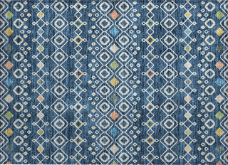 Piper Looms Chantille Southwest ACN938 Navy Machine Washable Area Rug Scatter Main Image