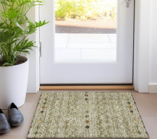 Piper Looms Chantille Southwest ACN938 Sage Machine Washable Area Rug Scatter Lifestyle Image Feature