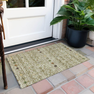 Piper Looms Chantille Southwest ACN938 Sage Machine Washable Area Rug Scatter Outdoor Lifestyle Image Feature