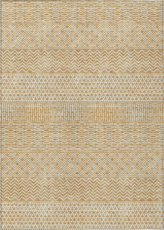 Piper Looms Chantille Stripes ACN939 Gold Machine Washable Area Rug main image