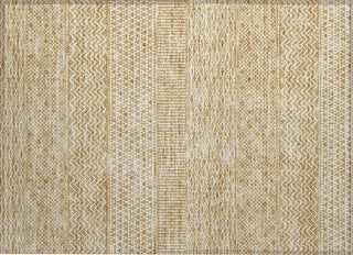 Piper Looms Chantille Stripes ACN939 Gold Machine Washable Area Rug Scatter Main Image