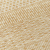 Piper Looms Chantille Stripes ACN939 Gold Machine Washable Area Rug Swatch Image