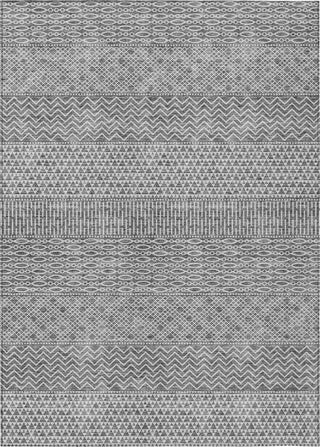 Piper Looms Chantille Stripes ACN939 Gray Machine Washable Area Rug main image