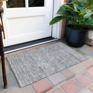 Piper Looms Chantille Stripes ACN939 Gray Machine Washable Area Rug Scatter Outdoor Lifestyle Image Feature