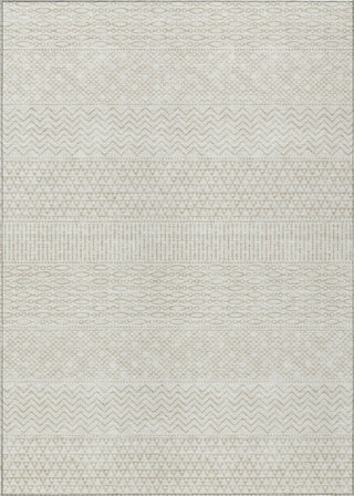 Piper Looms Chantille Stripes ACN939 Ivory Machine Washable Area Rug main image