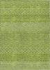 Piper Looms Chantille Stripes ACN939 Lime Machine Washable Area Rug main image