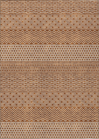 Piper Looms Chantille Stripes ACN939 Paprika Machine Washable Area Rug main image
