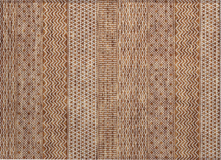Piper Looms Chantille Stripes ACN939 Paprika Machine Washable Area Rug Scatter Main Image