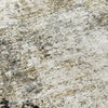 Piper Looms Chantille Abstract ACN940 Black Machine Washable Area Rug Swatch Image