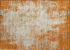 Piper Looms Chantille Abstract ACN940 Orange Machine Washable Area Rug Scatter Main Image