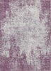 Piper Looms Chantille Abstract ACN940 Plum Machine Washable Area Rug main image