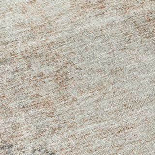 Piper Looms Chantille Abstract ACN940 Taupe Machine Washable Area Rug Swatch Image