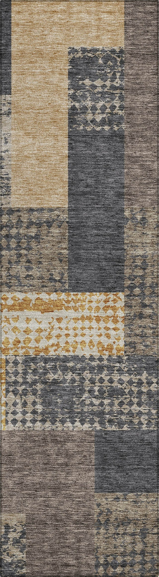 Piper Looms Chantille Rectangles ACN941 Coffee Machine Washable Area Rug Runner Main Image