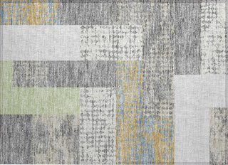Piper Looms Chantille Rectangles ACN941 Gray Machine Washable Area Rug Scatter Main Image