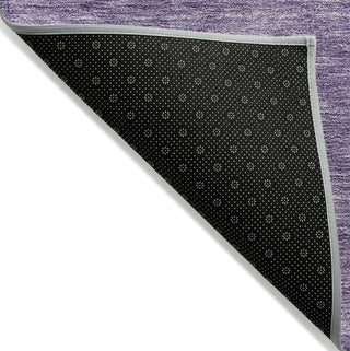 Piper Looms Chantille Rectangles ACN941 Lavender Machine Washable Area Rug Backing Image