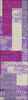 Piper Looms Chantille Rectangles ACN941 Lavender Machine Washable Area Rug Runner Main Image