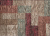 Piper Looms Chantille Rectangles ACN941 Mocha Machine Washable Area Rug Scatter Main Image