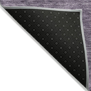 Piper Looms Chantille Rectangles ACN941 Purple Machine Washable Area Rug Backing Image