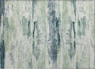 Piper Looms Chantille Abstract ACN942 Mint Machine Washable Area Rug Scatter Main Image