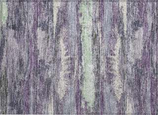 Piper Looms Chantille Abstract ACN942 Purple Machine Washable Area Rug Scatter Main Image