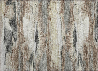 Piper Looms Chantille Abstract ACN942 Taupe Machine Washable Area Rug Scatter Main Image