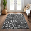 Piper Looms Chantille Abstract ACN945 Gray Machine Washable Area Rug Lifestyle Image Feature