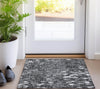 Piper Looms Chantille Abstract ACN945 Gray Machine Washable Area Rug Scatter Lifestyle Image Feature
