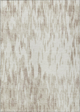 Piper Looms Chantille Abstract ACN945 Ivory Machine Washable Area Rug main image