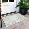 Piper Looms Chantille Abstract ACN945 Ivory Machine Washable Area Rug Scatter Outdoor Lifestyle Image Feature