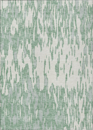 Piper Looms Chantille Abstract ACN945 Sage Machine Washable Area Rug main image