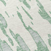 Piper Looms Chantille Abstract ACN945 Sage Machine Washable Area Rug Swatch Image