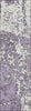Piper Looms Chantille Abstract ACN946 Lavender Machine Washable Area Rug Runner Main Image