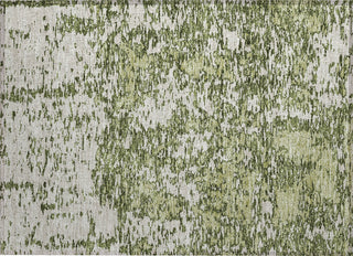 Piper Looms Chantille Abstract ACN946 Olive Machine Washable Area Rug Scatter Main Image