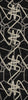 Piper Looms Chantille Geometric ACN947 Black Machine Washable Area Rug Runner Main Image