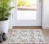 Piper Looms Chantille Geometric ACN947 Ivory Machine Washable Area Rug Scatter Lifestyle Image Feature