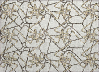 Piper Looms Chantille Geometric ACN947 Ivory Machine Washable Area Rug Scatter Main Image