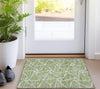Piper Looms Chantille Geometric ACN948 Aloe Machine Washable Area Rug Scatter Lifestyle Image Feature