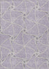 Piper Looms Chantille Geometric ACN948 Lavender Machine Washable Area Rug main image