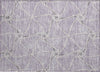 Piper Looms Chantille Geometric ACN948 Lavender Machine Washable Area Rug Scatter Main Image