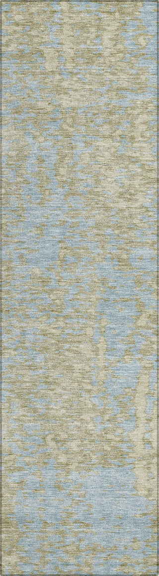 Piper Looms Chantille Abstract ACN949 Beige Machine Washable Area Rug Runner Main Image