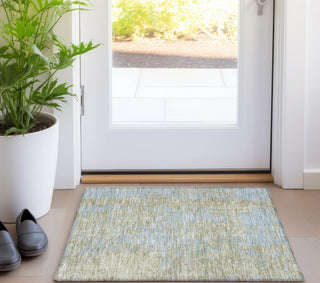 Piper Looms Chantille Abstract ACN949 Beige Machine Washable Area Rug Scatter Lifestyle Image Feature