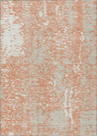 Piper Looms Chantille Abstract ACN949 Coral Machine Washable Area Rug main image