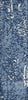 Piper Looms Chantille Abstract ACN949 Denim Machine Washable Area Rug Runner Main Image