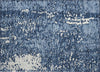 Piper Looms Chantille Abstract ACN949 Denim Machine Washable Area Rug Scatter Main Image
