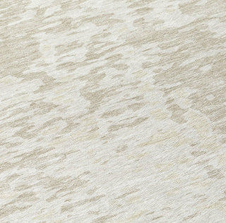 Piper Looms Chantille Abstract ACN949 Ivory Machine Washable Area Rug Swatch Image