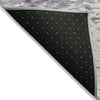 Piper Looms Chantille Abstract ACN949 Lavender Machine Washable Area Rug Backing Image