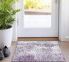 Piper Looms Chantille Abstract ACN949 Lavender Machine Washable Area Rug Scatter Lifestyle Image Feature
