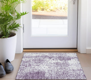 Piper Looms Chantille Abstract ACN949 Lavender Machine Washable Area Rug Scatter Lifestyle Image Feature