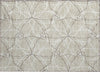 Piper Looms Chantille Geometric ACN950 Beige Machine Washable Area Rug Scatter Main Image